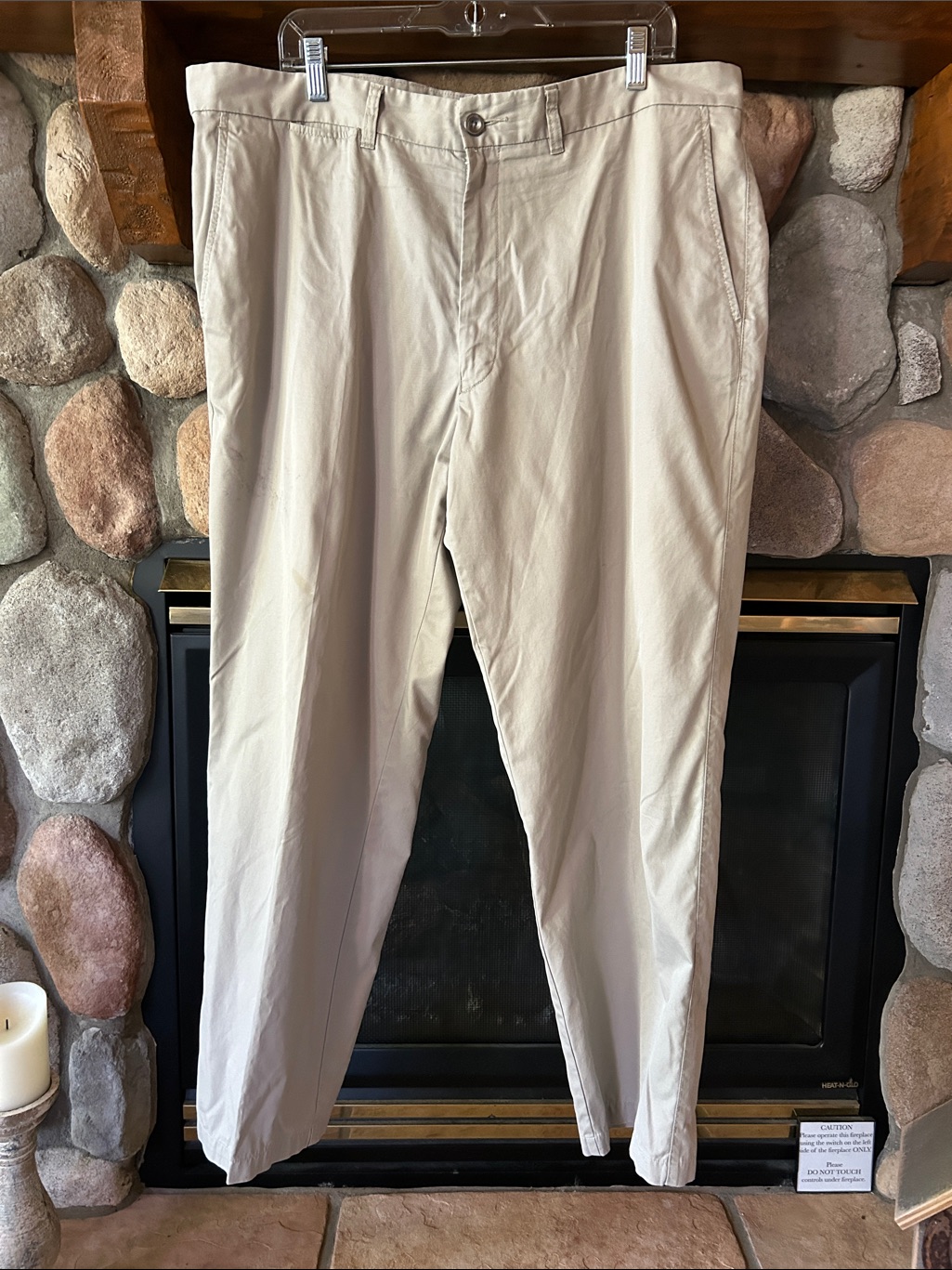 Zenga Sport Men's Casual Chino Golf Pants, Size 42w X 30l